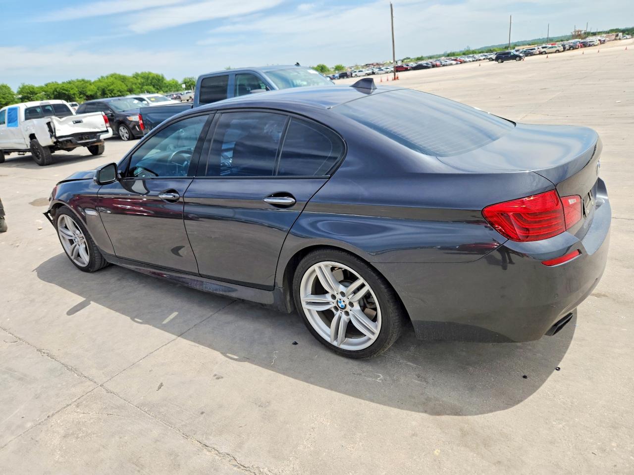 2015 Bmw 550 I Charcoal vin: WBAKN9C55FD961116