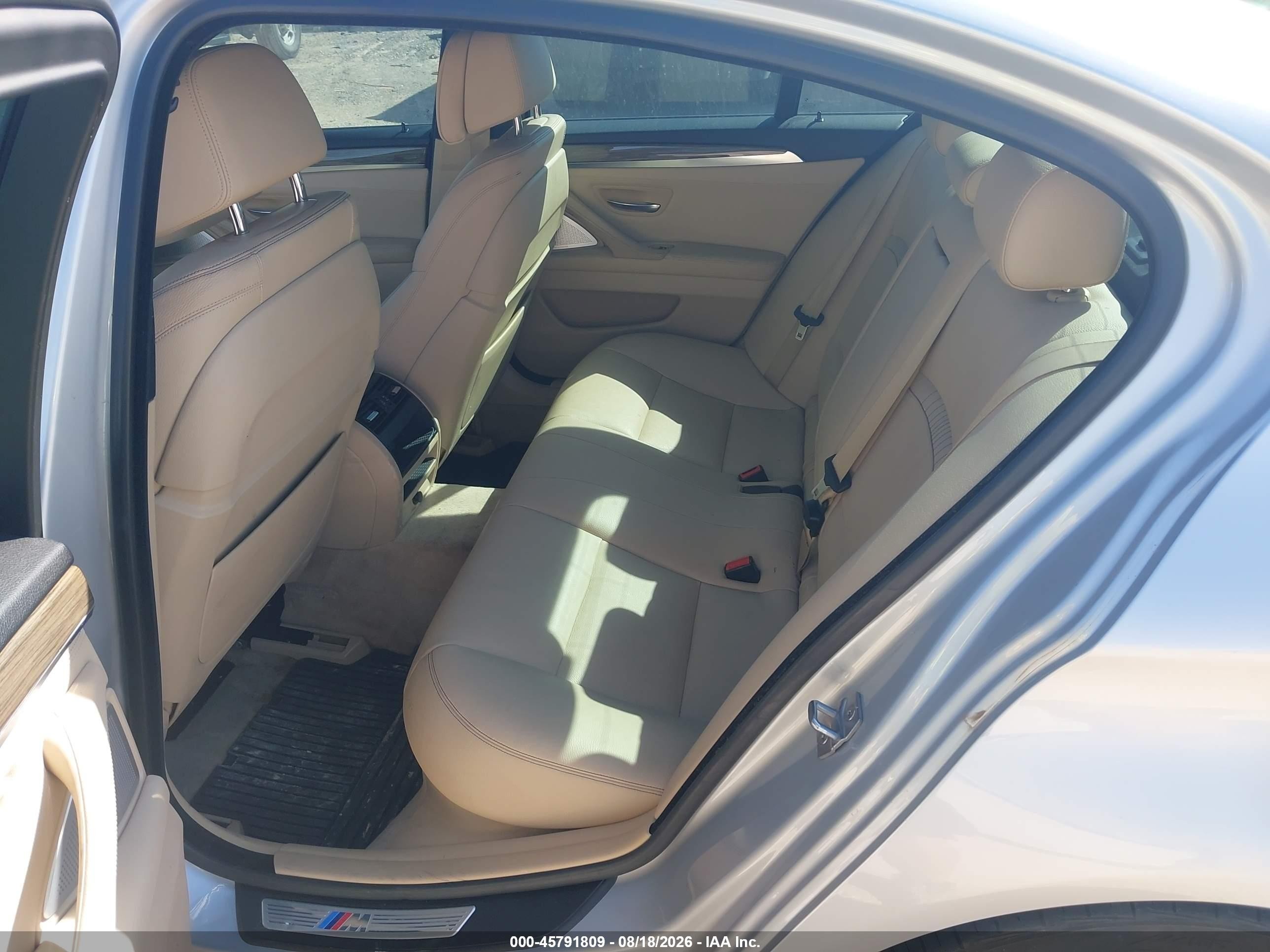 2014 Bmw 550i   Silver vin: WBAKN9C56ED000541