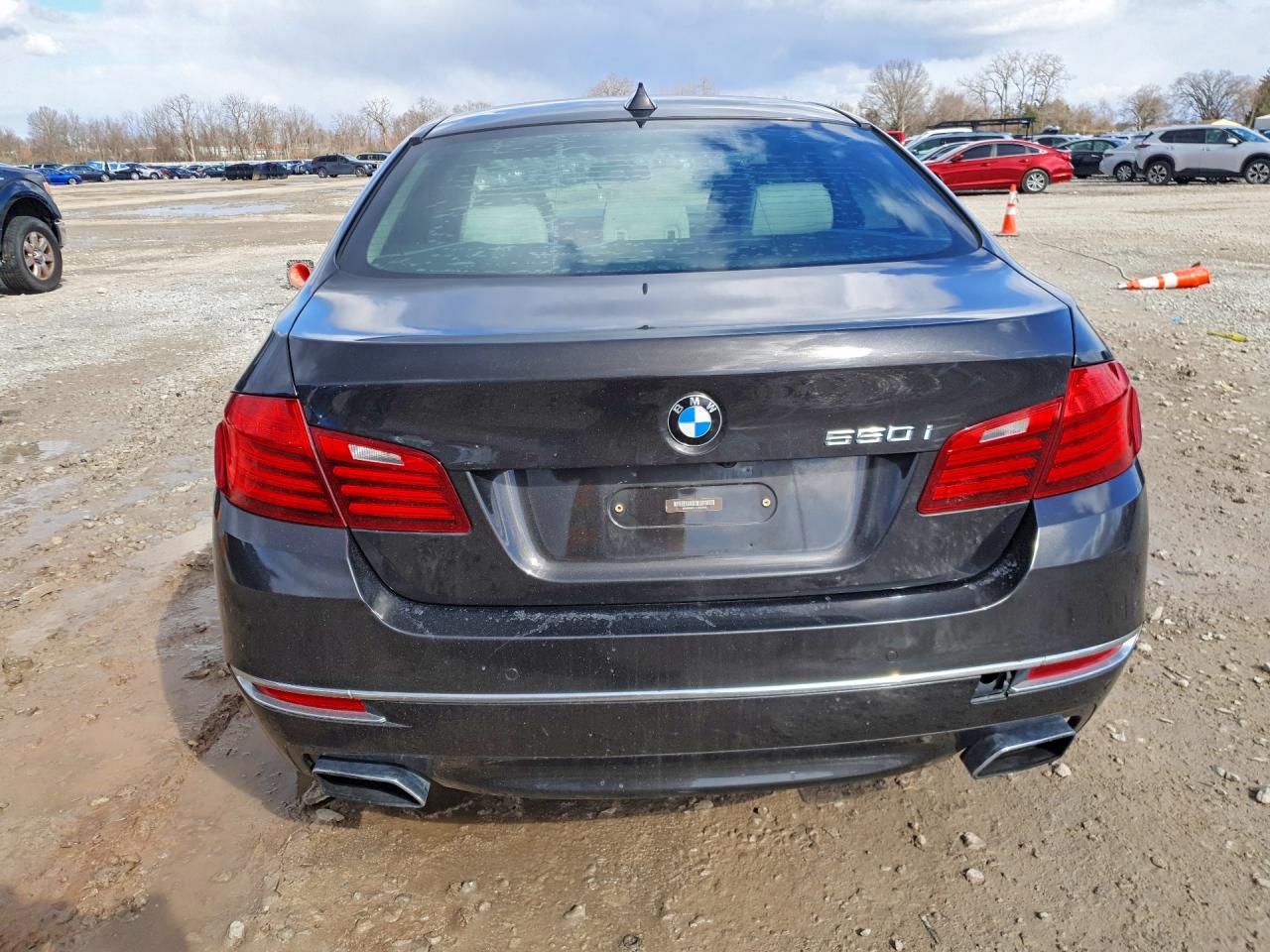 2014 Bmw 550 I Black vin: WBAKN9C57ED000581
