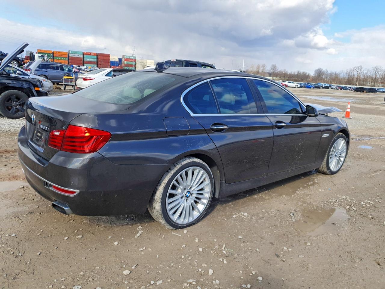 2014 Bmw 550 I Black vin: WBAKN9C57ED000581