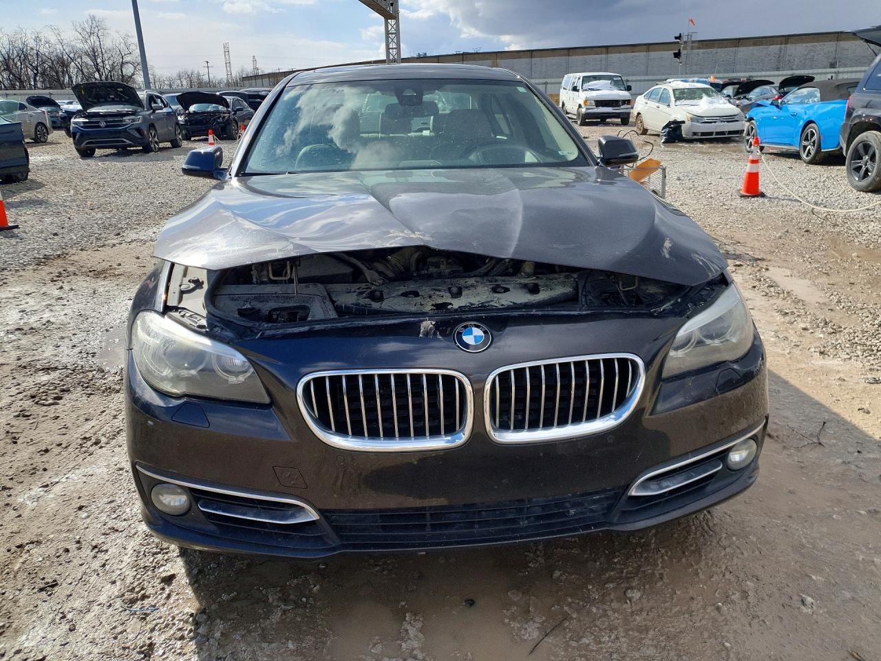 2014 Bmw 550 I Black vin: WBAKN9C57ED000581