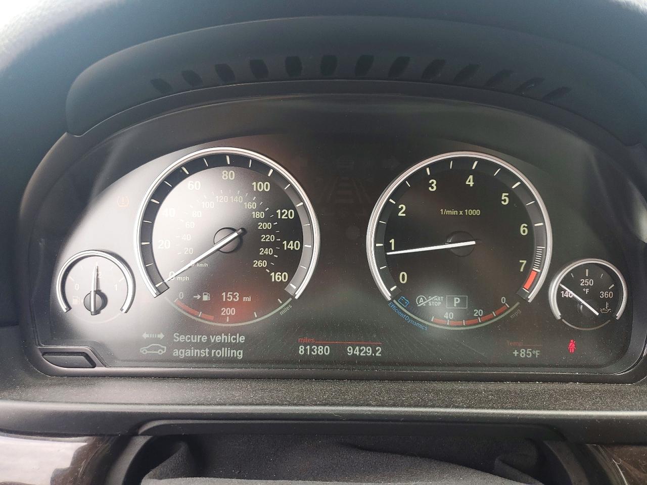 2014 Bmw 550 I Black vin: WBAKN9C57ED681664