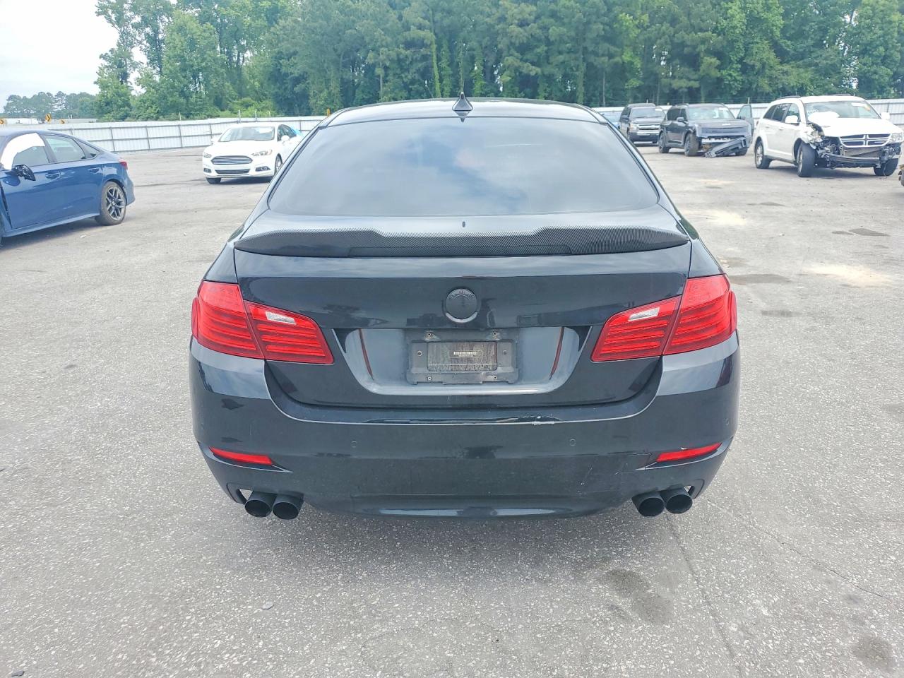 2014 Bmw 550 I Black vin: WBAKN9C57ED681664