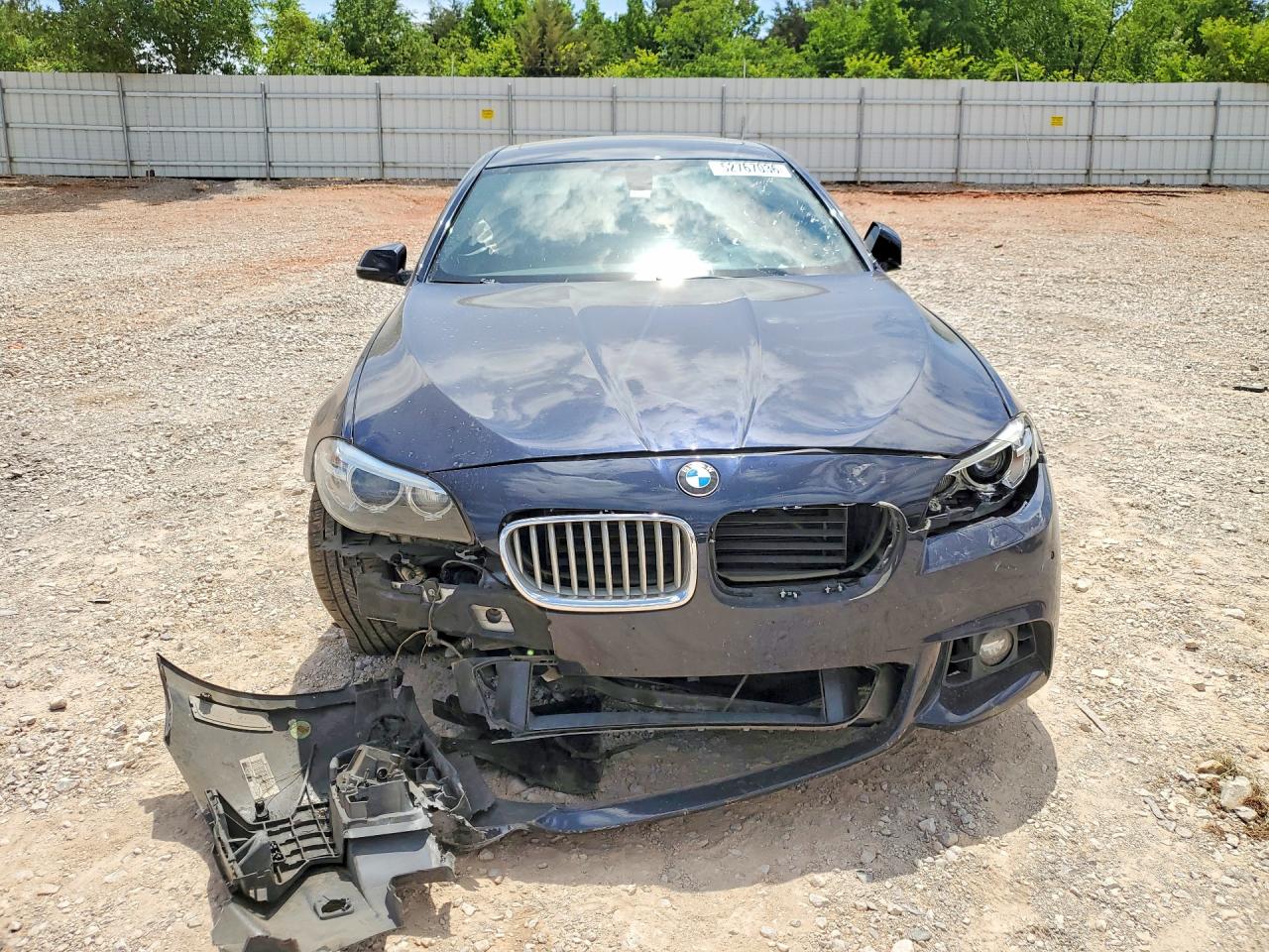 2014 Bmw 550 I Blue vin: WBAKN9C57ED682202