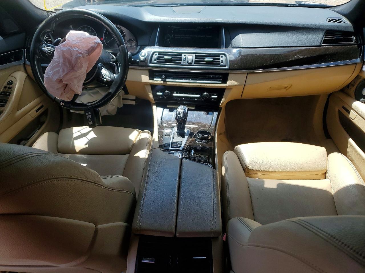 2014 Bmw 550 I Blue vin: WBAKN9C57ED682202