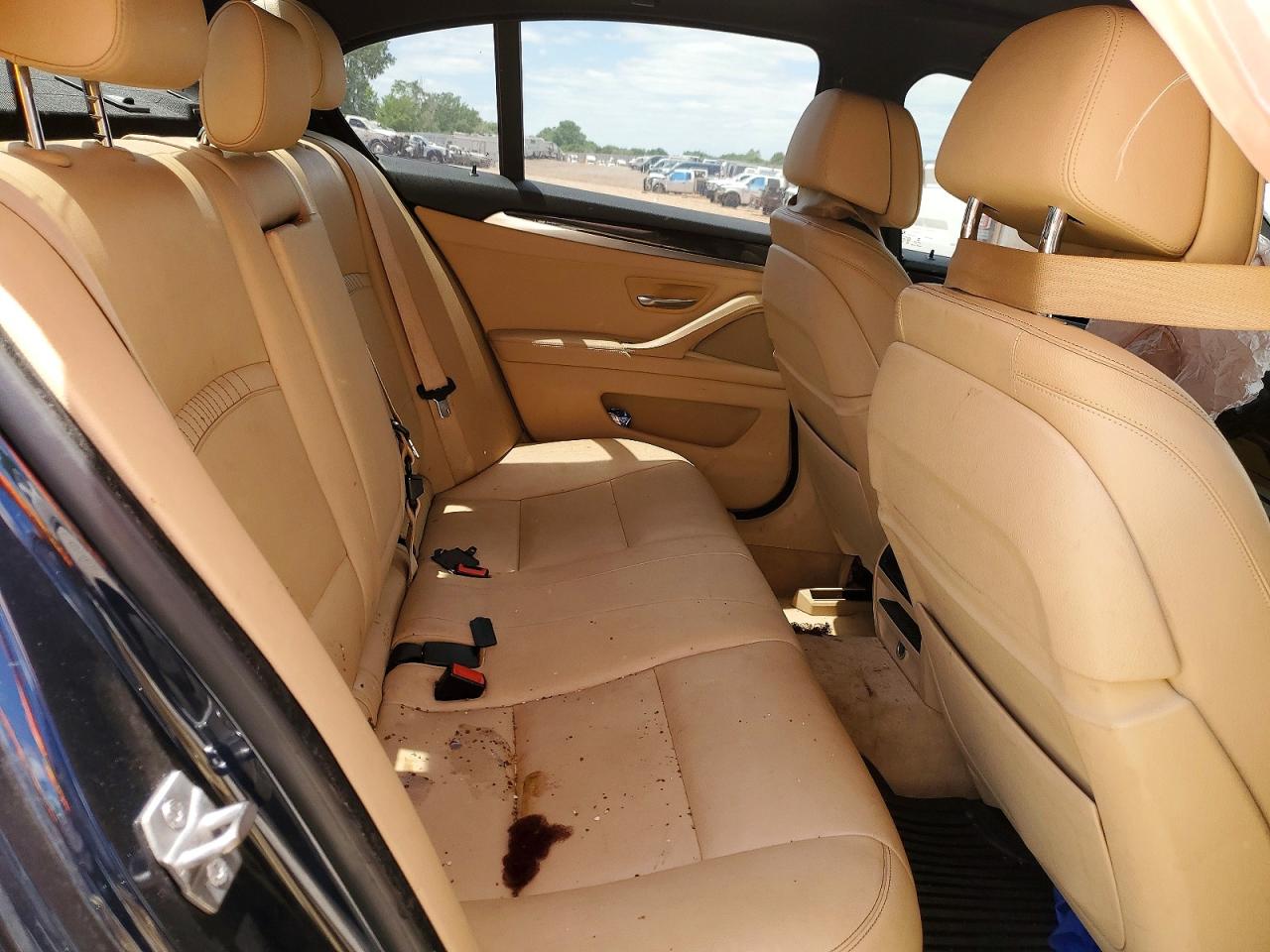 2014 Bmw 550 I Blue vin: WBAKN9C57ED682202