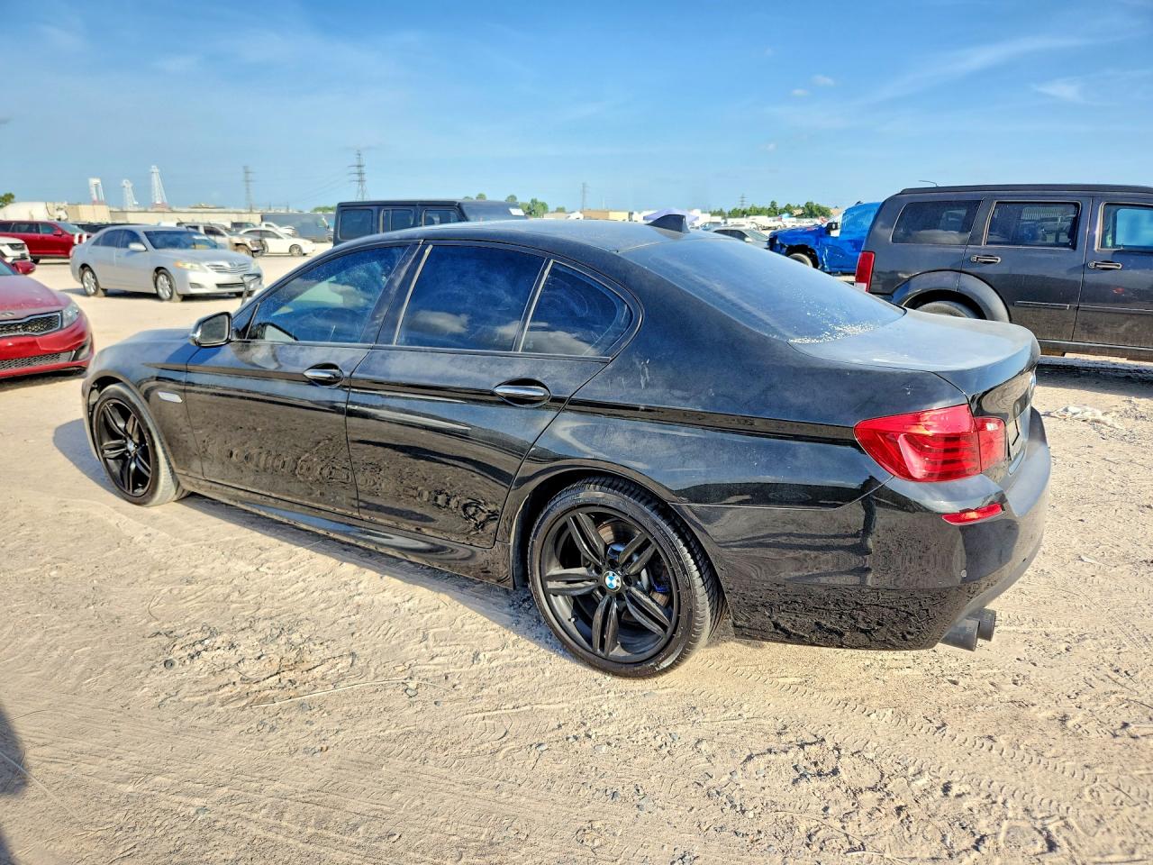 2015 Bmw 550 I Black vin: WBAKN9C58FD961322