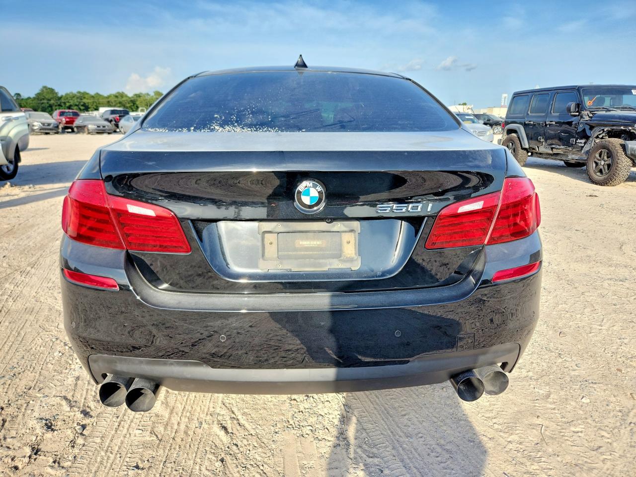 2015 Bmw 550 I Black vin: WBAKN9C58FD961322