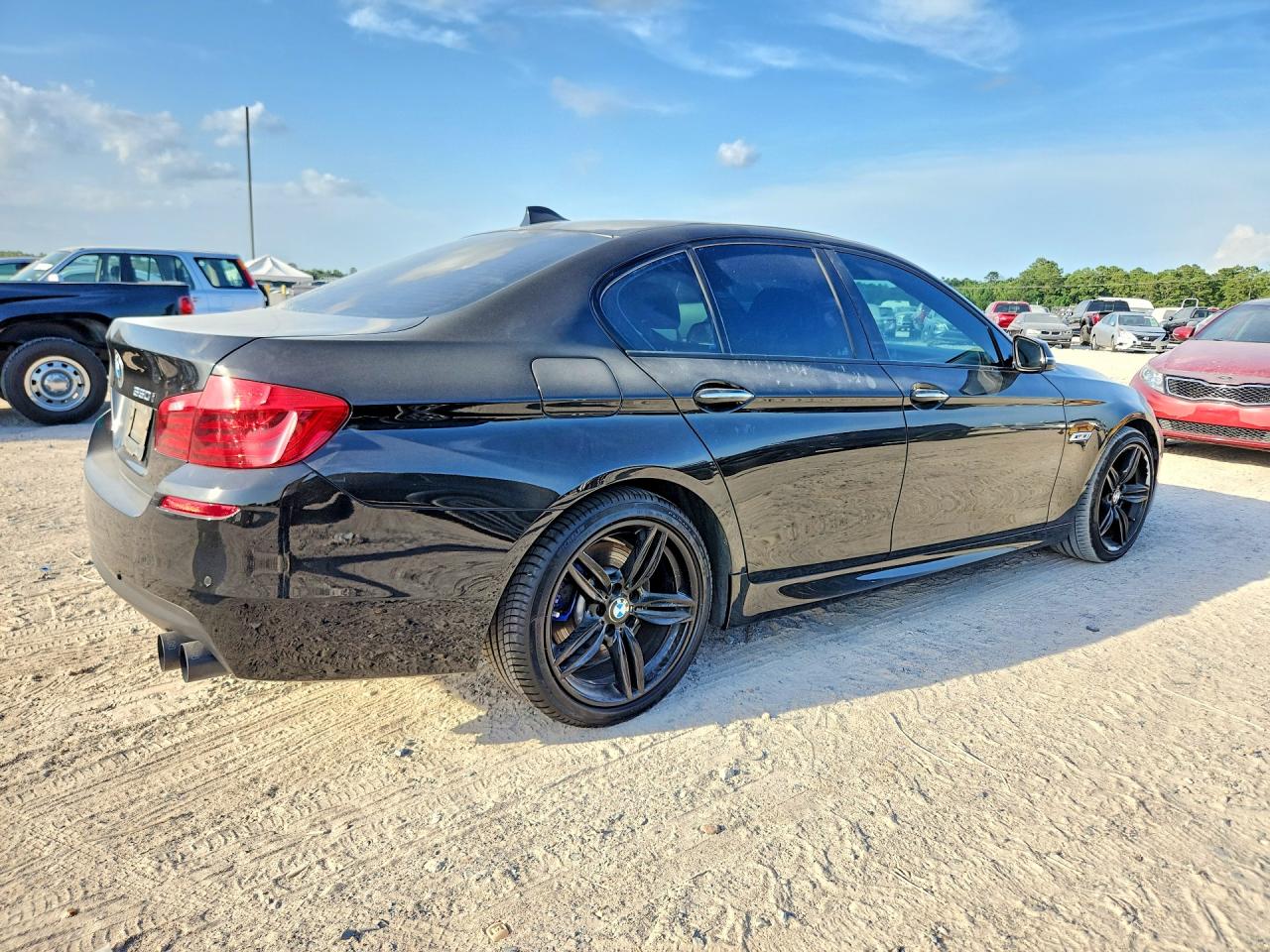 2015 Bmw 550 I Black vin: WBAKN9C58FD961322