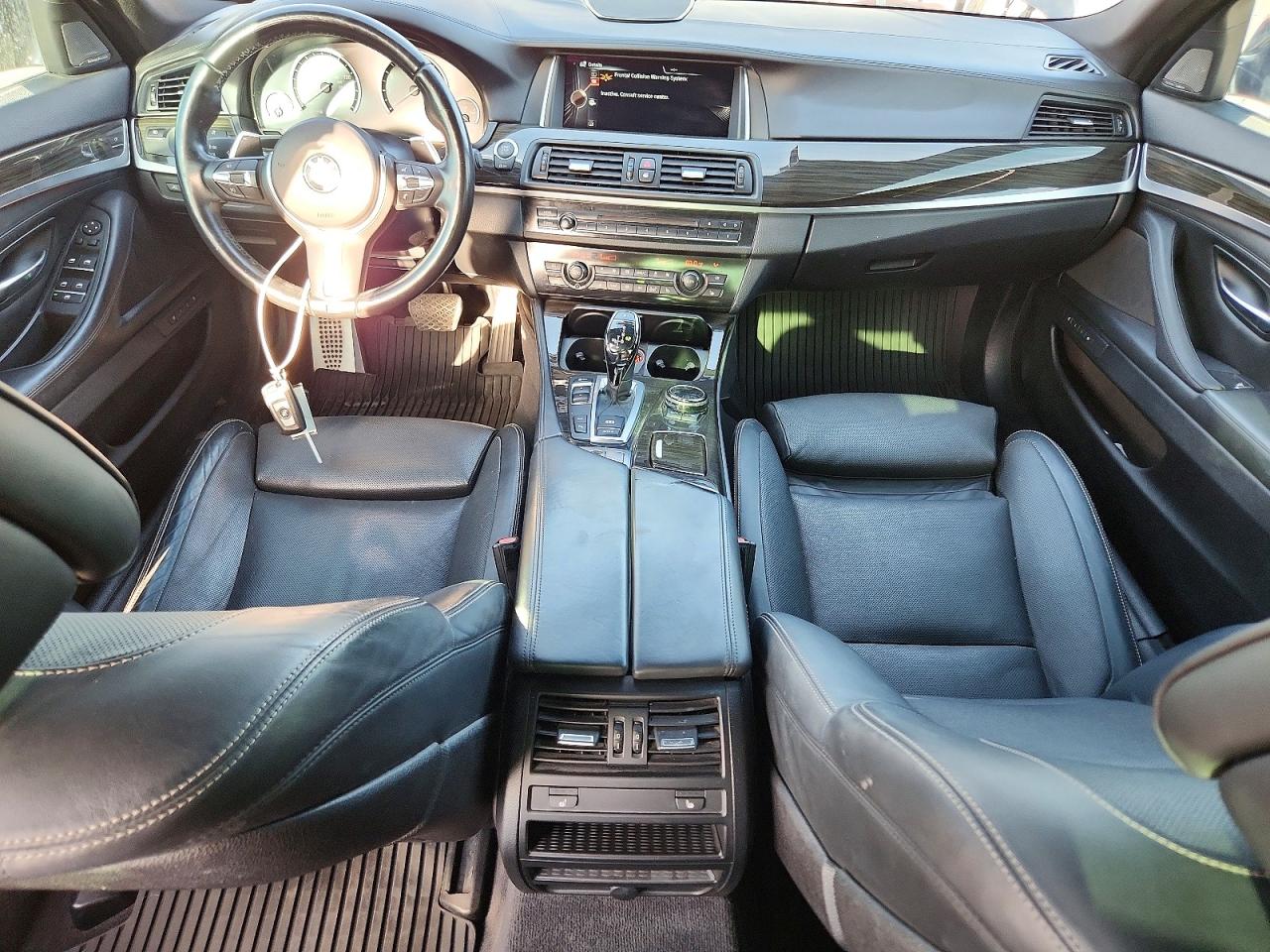 2015 Bmw 550 I Black vin: WBAKN9C58FD961322