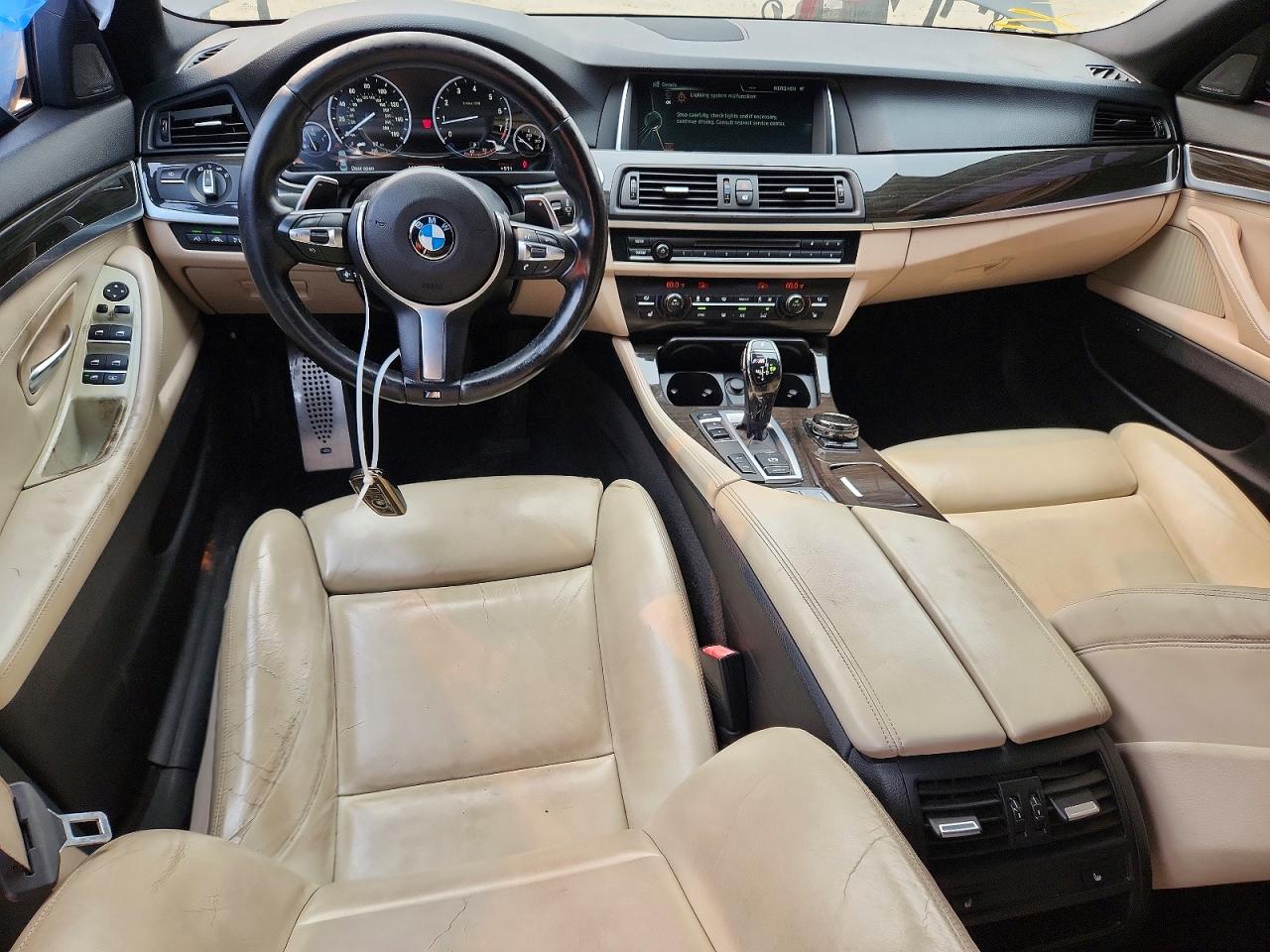 2014 Bmw 550 I Синий vin: WBAKN9C59ED000985