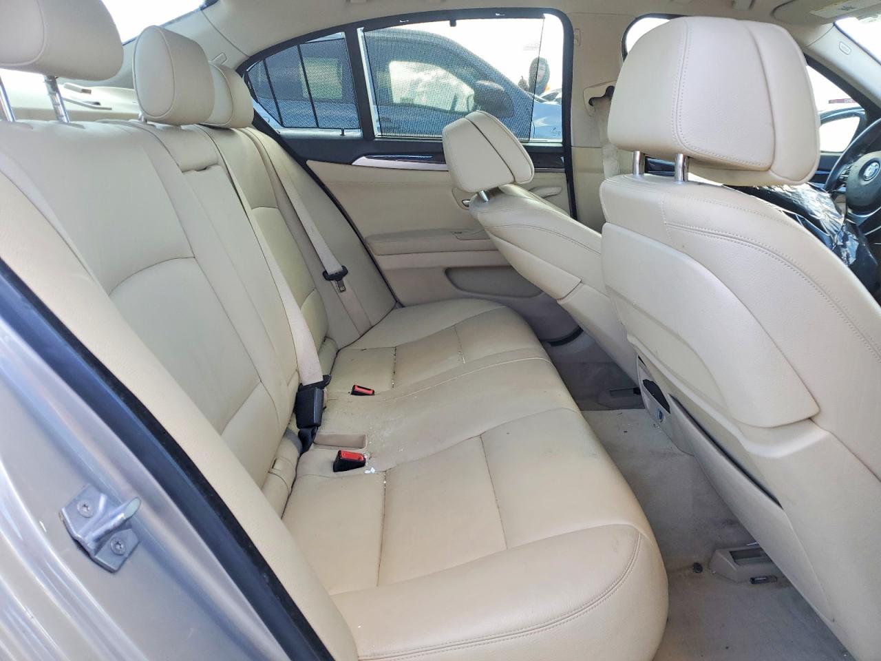 2014 Bmw 550 I Silver vin: WBAKN9C5XED680797
