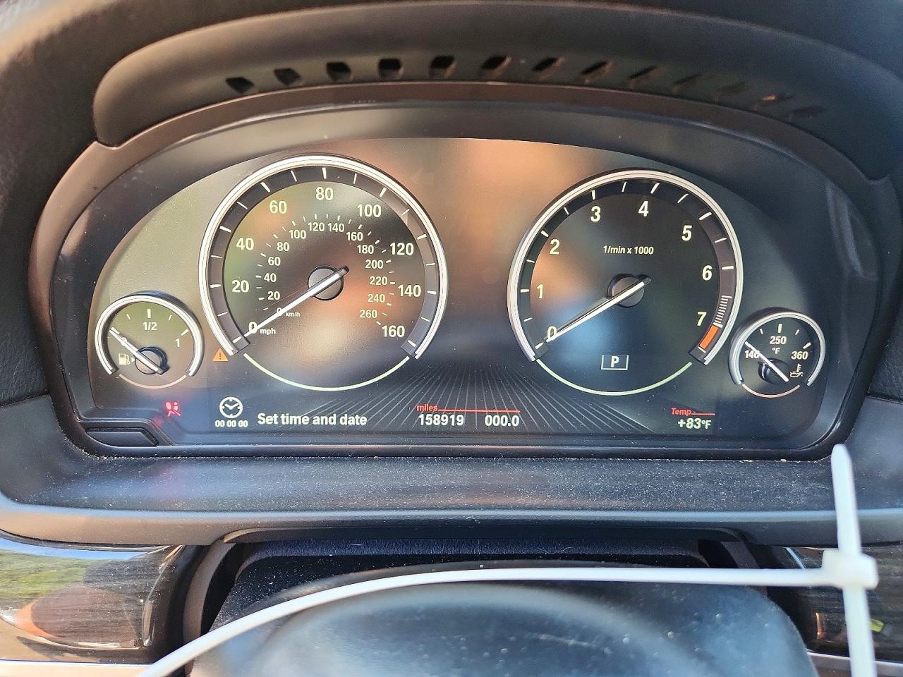 2014 Bmw 550 Xi Gray vin: WBAKP9C50ED692094