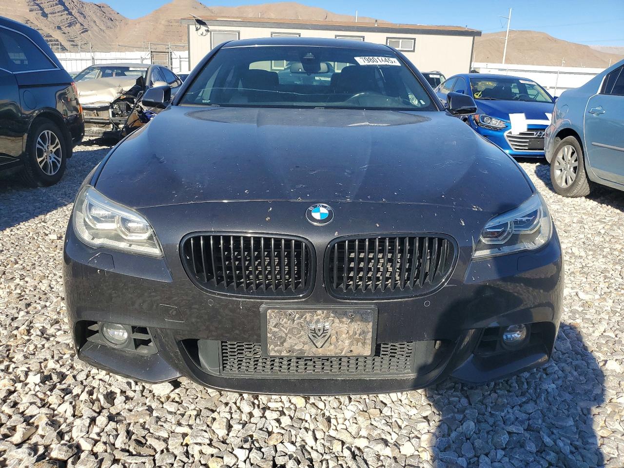 2014 Bmw 550 Xi Black vin: WBAKP9C50ED692287