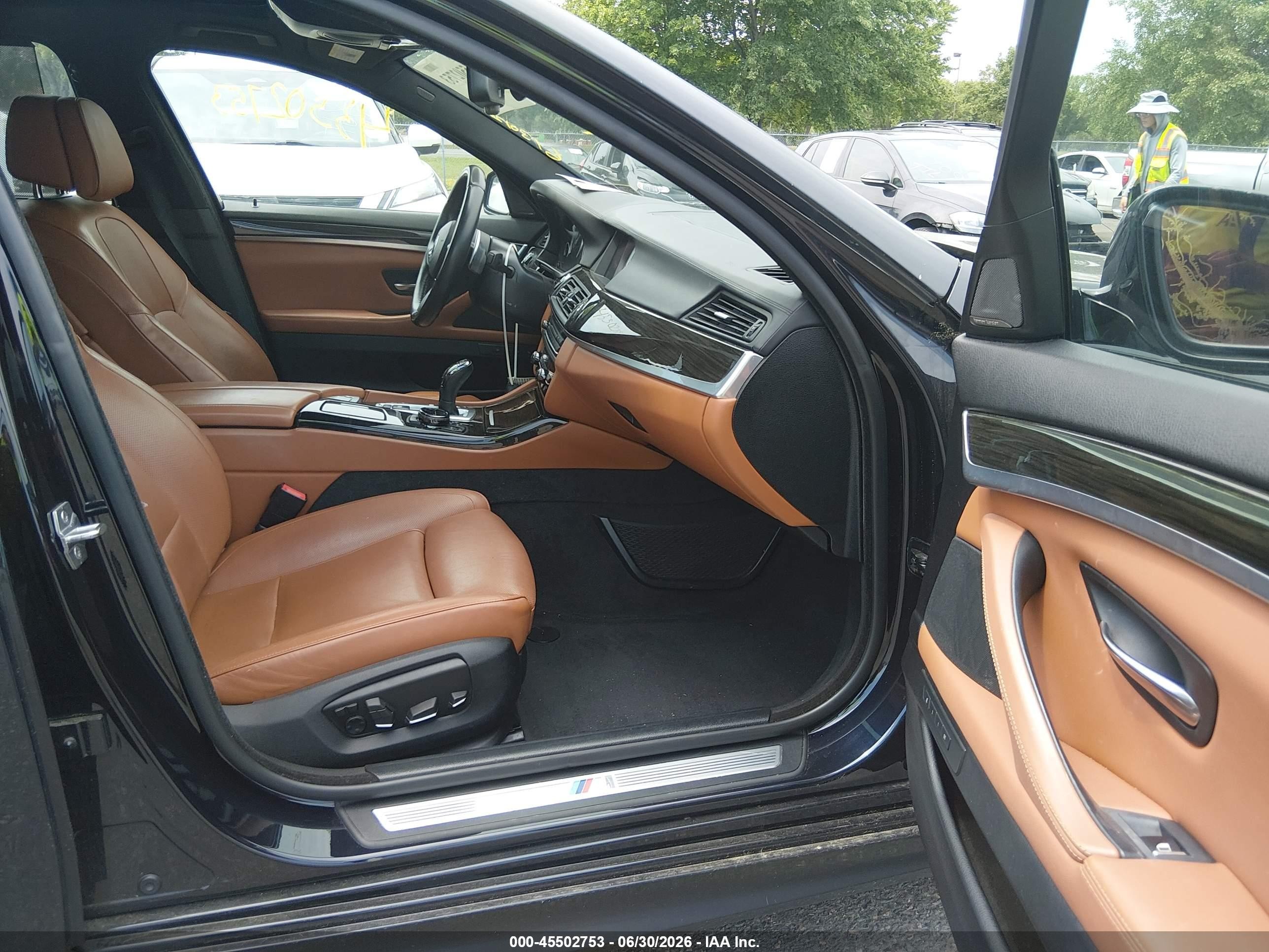 2015 Bmw 550i Xdrive Navy vin: WBAKP9C50FD979811