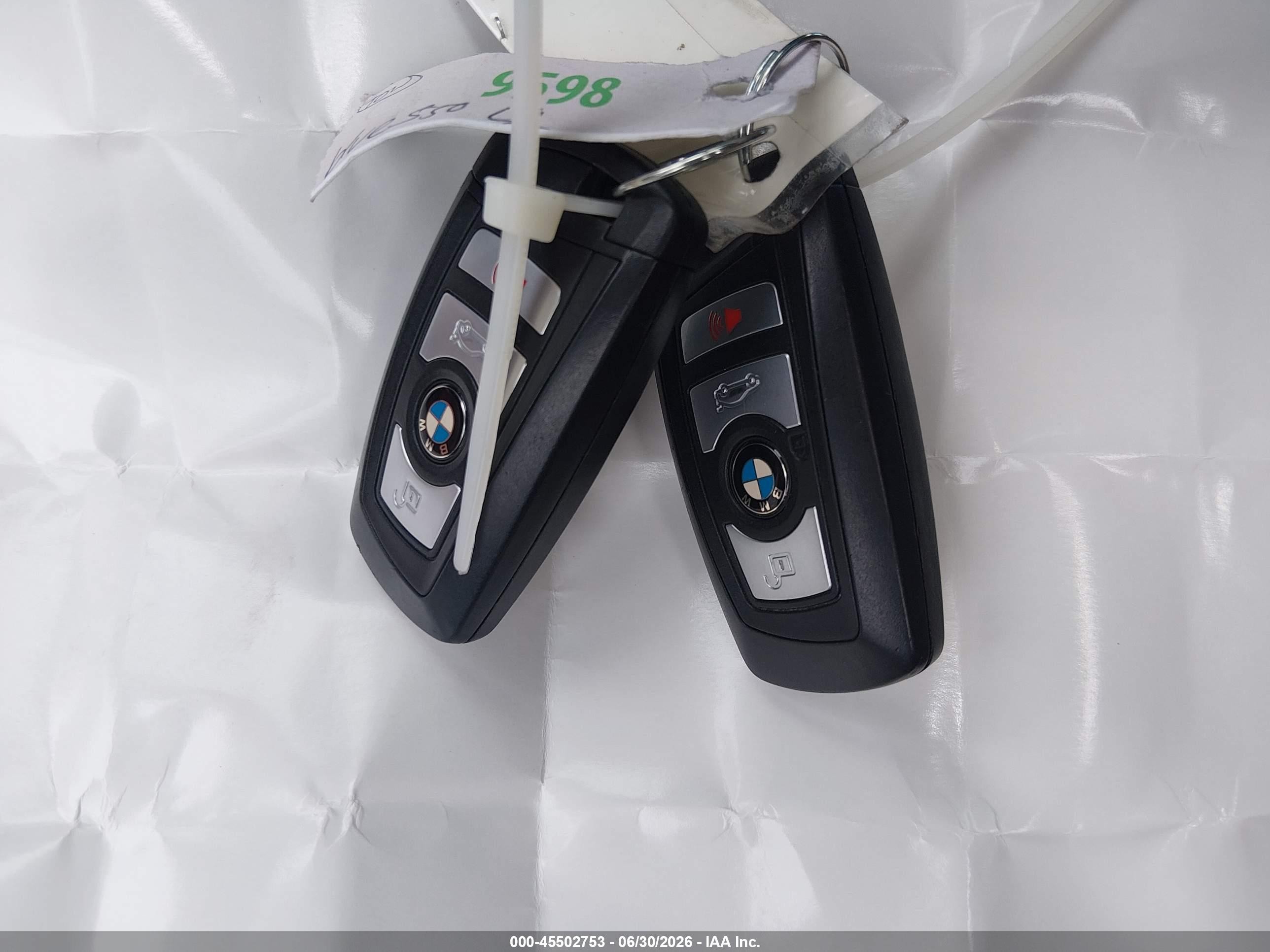 2015 Bmw 550i Xdrive Navy vin: WBAKP9C50FD979811