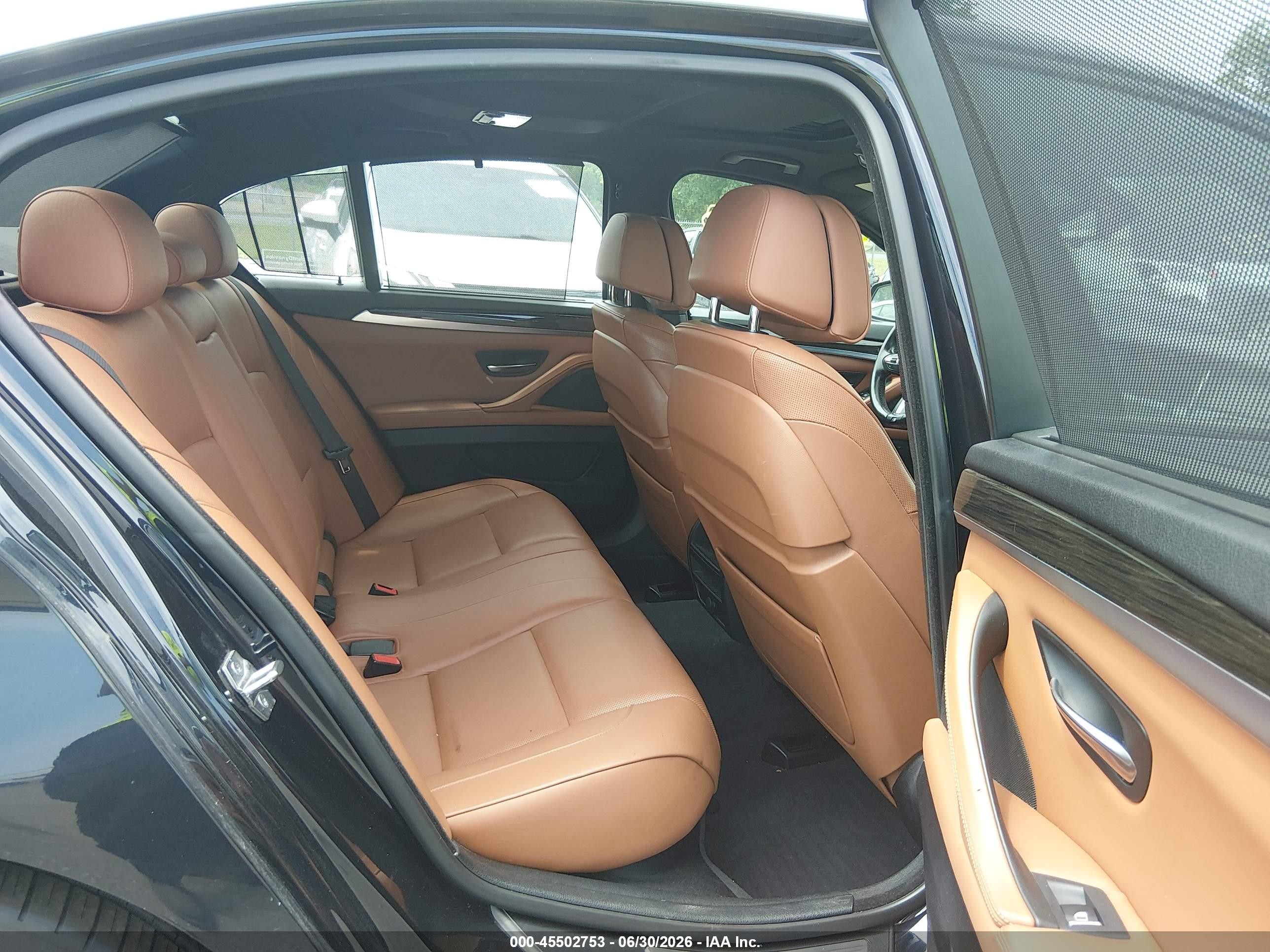 2015 Bmw 550i Xdrive Navy vin: WBAKP9C50FD979811