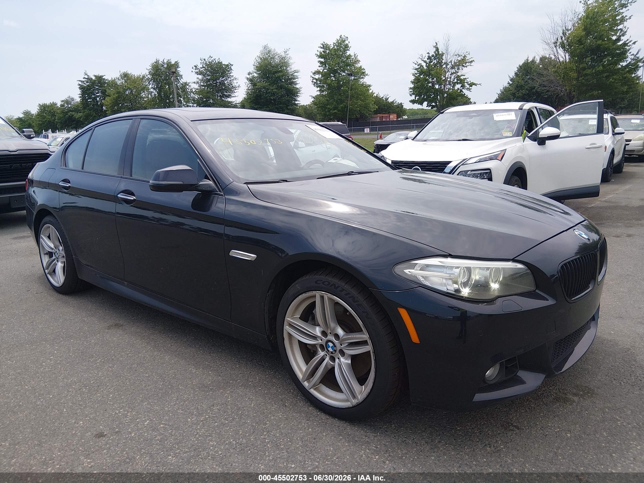 2015 Bmw 550i Xdrive Navy vin: WBAKP9C50FD979811