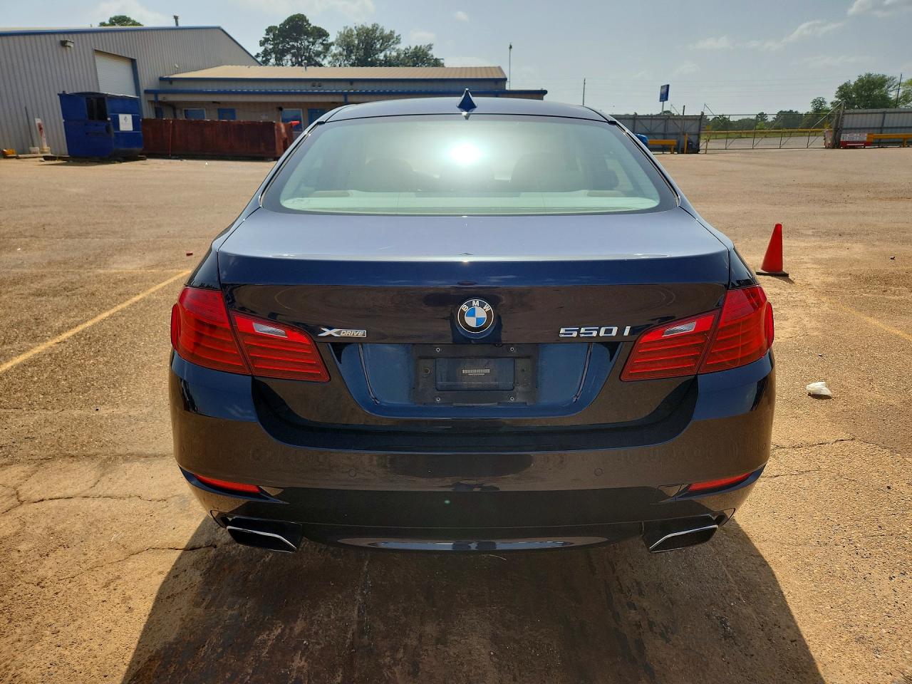 2015 Bmw 550 Xi Blue vin: WBAKP9C50FD980005