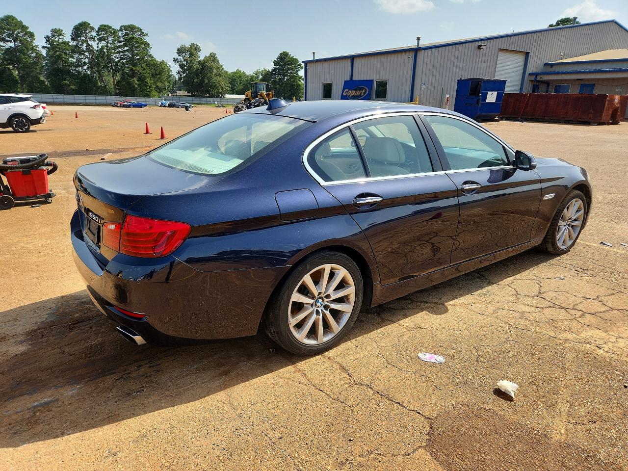 2015 Bmw 550 Xi Blue vin: WBAKP9C50FD980005