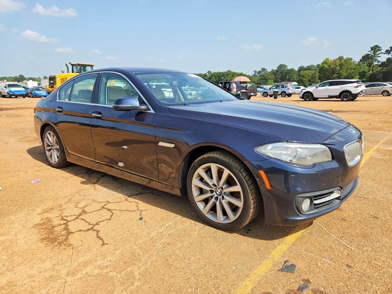 2015 Bmw 550 Xi Blue vin: WBAKP9C50FD980005