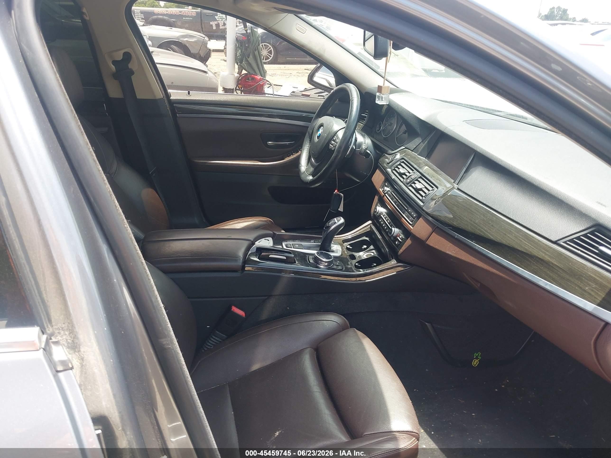 2014 Bmw 550i Xdrive Gray vin: WBAKP9C51ED692461