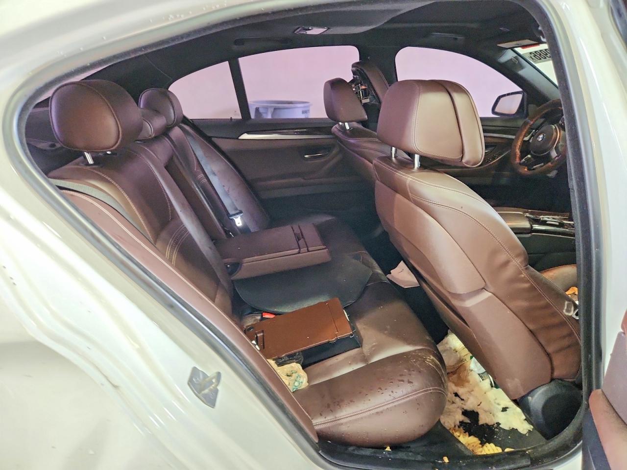 2015 Bmw 550 Xi White vin: WBAKP9C51FD693823