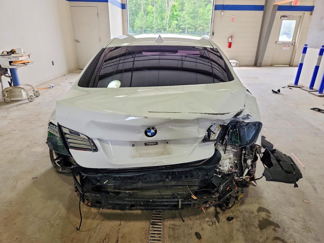 2015 Bmw 550 Xi White vin: WBAKP9C51FD693823
