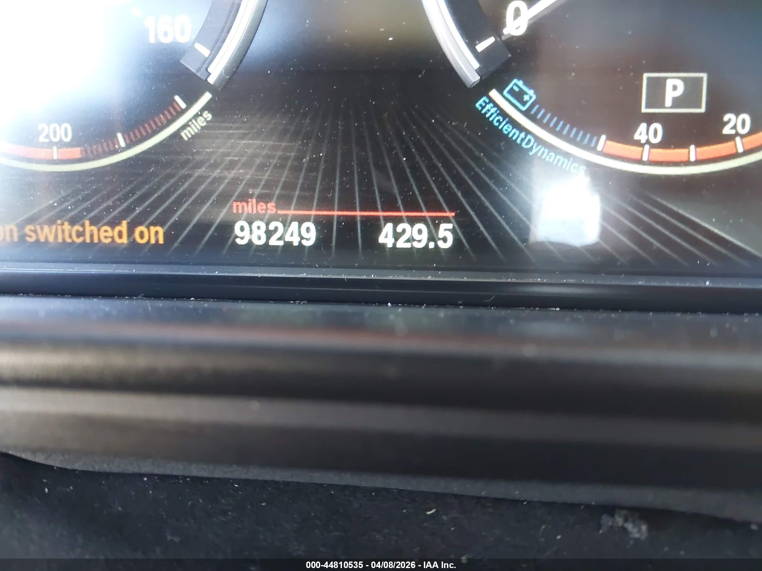 2015 Bmw 550i Xdrive Gray vin: WBAKP9C51FD980062