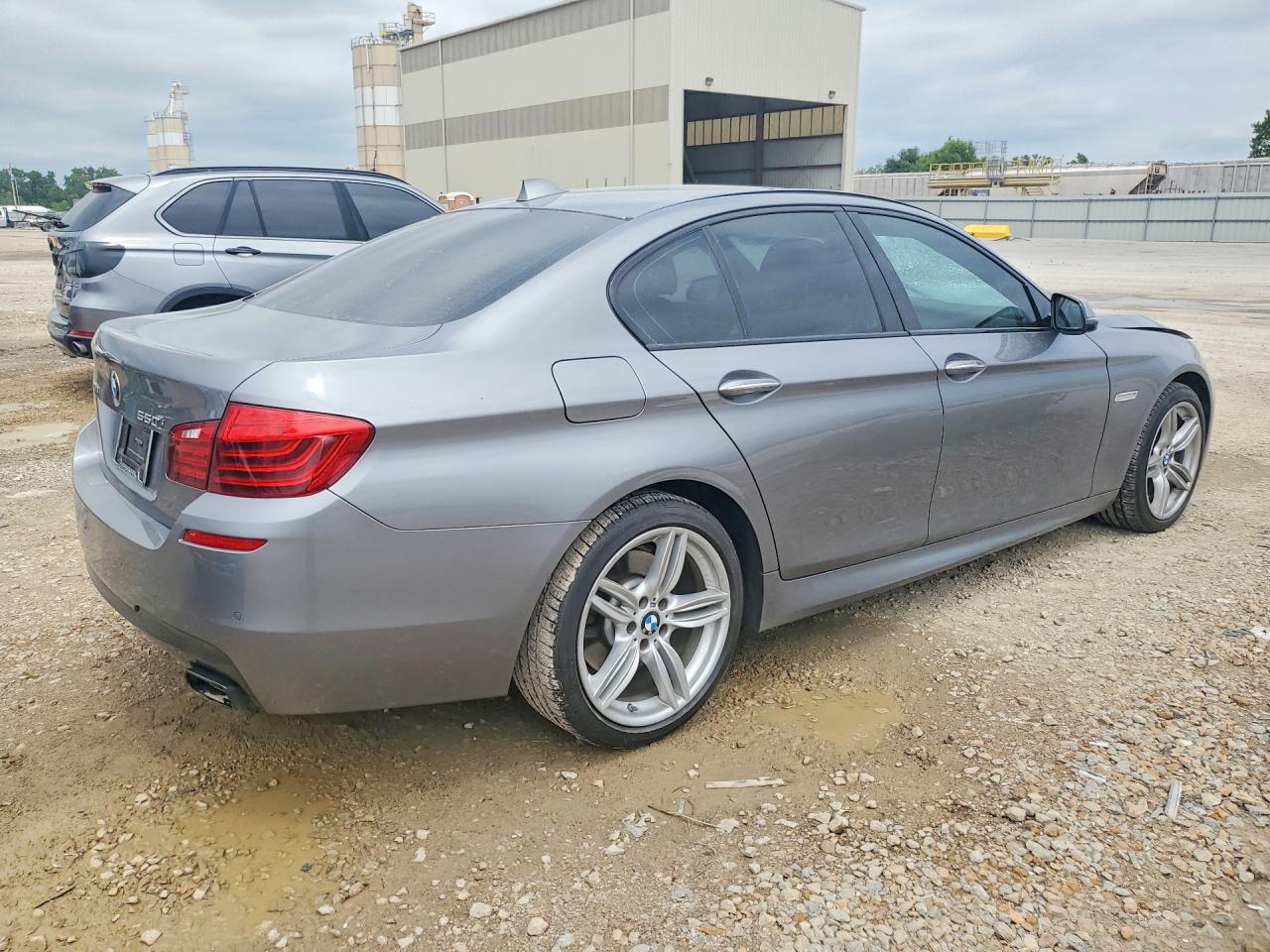 2014 Bmw 550 Xi Gray vin: WBAKP9C52ED692615
