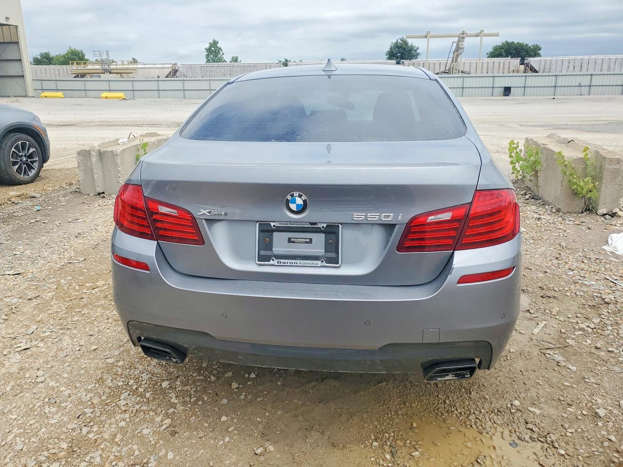 2014 Bmw 550 Xi Gray vin: WBAKP9C52ED692615
