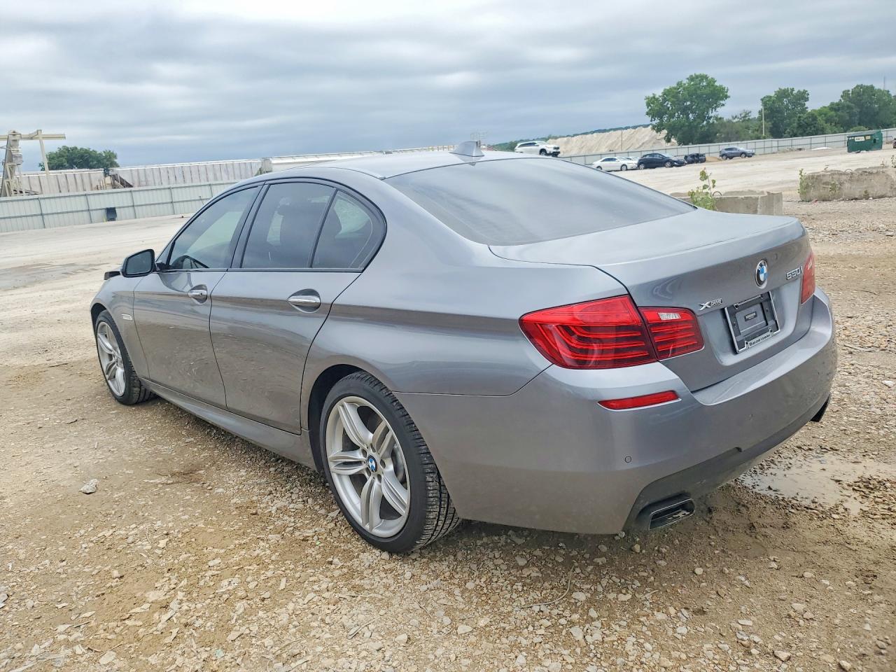 2014 Bmw 550 Xi Gray vin: WBAKP9C52ED692615