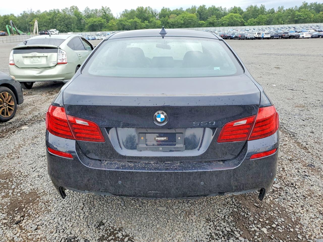 2014 Bmw 550 Xi Blue vin: WBAKP9C54ED692406