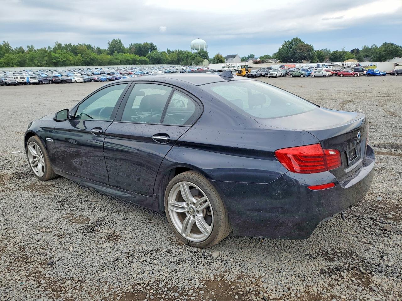 2014 Bmw 550 Xi Blue vin: WBAKP9C54ED692406