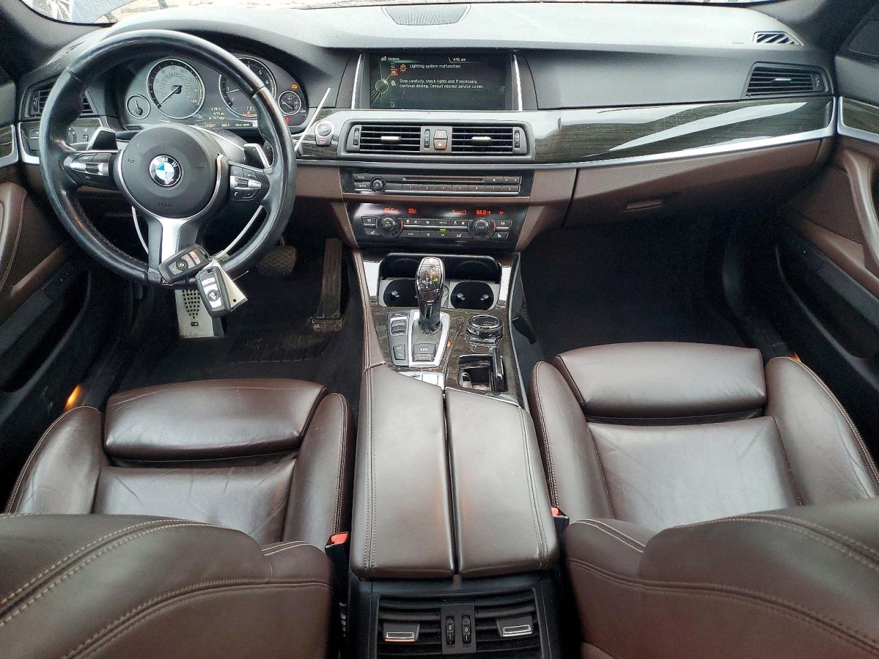 2014 Bmw 550 Xi Blue vin: WBAKP9C54ED692440