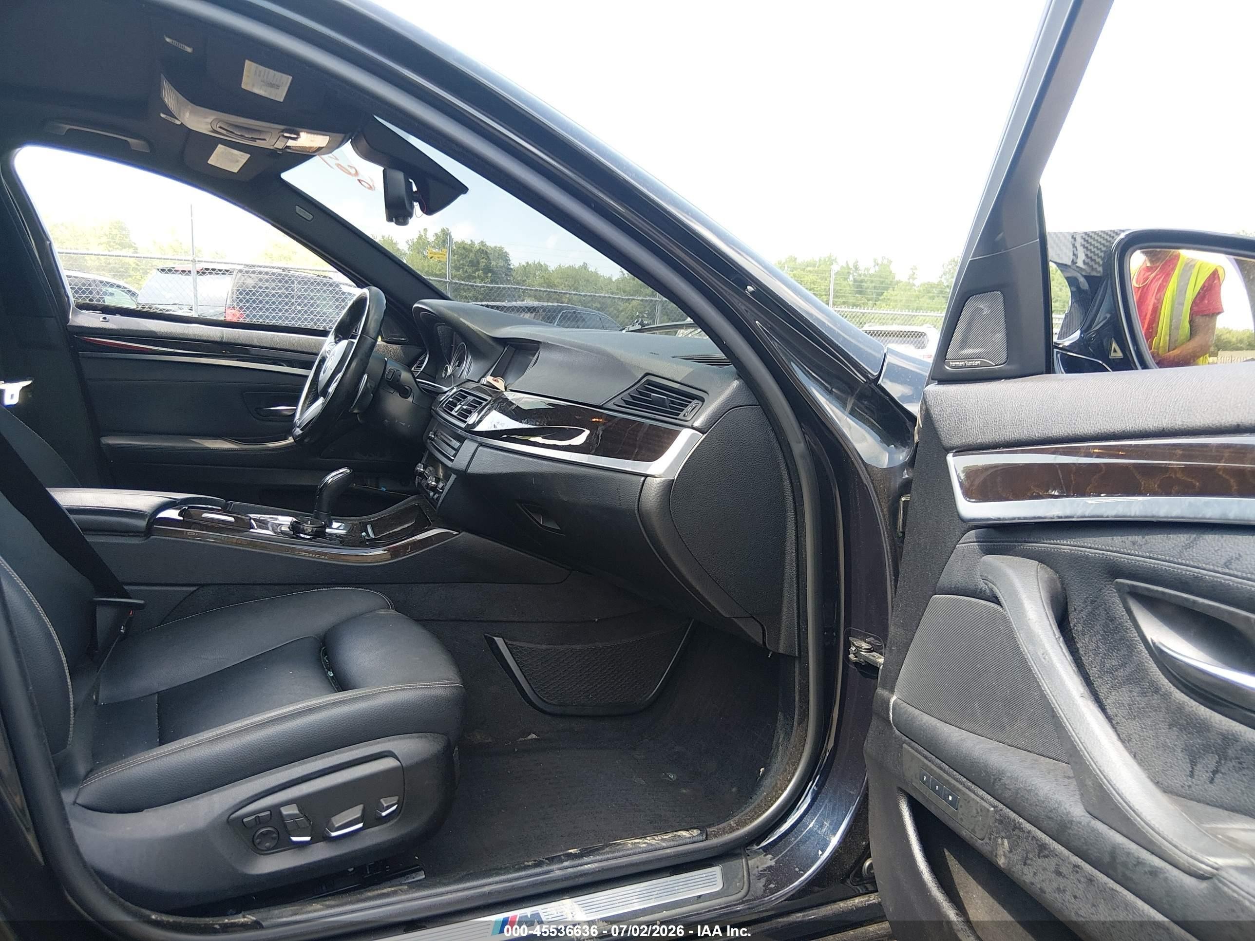 2014 Bmw 550i Xdrive Black vin: WBAKP9C54EDZ35213