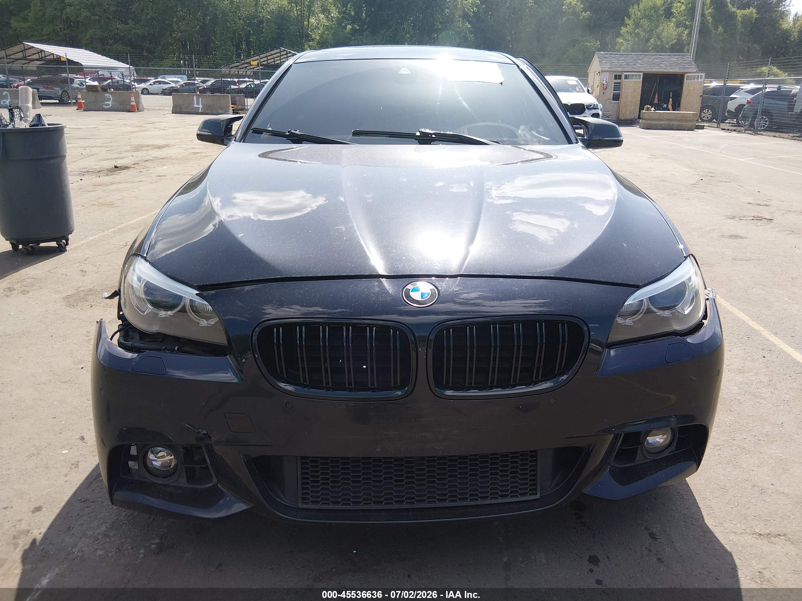 2014 Bmw 550i Xdrive Black vin: WBAKP9C54EDZ35213