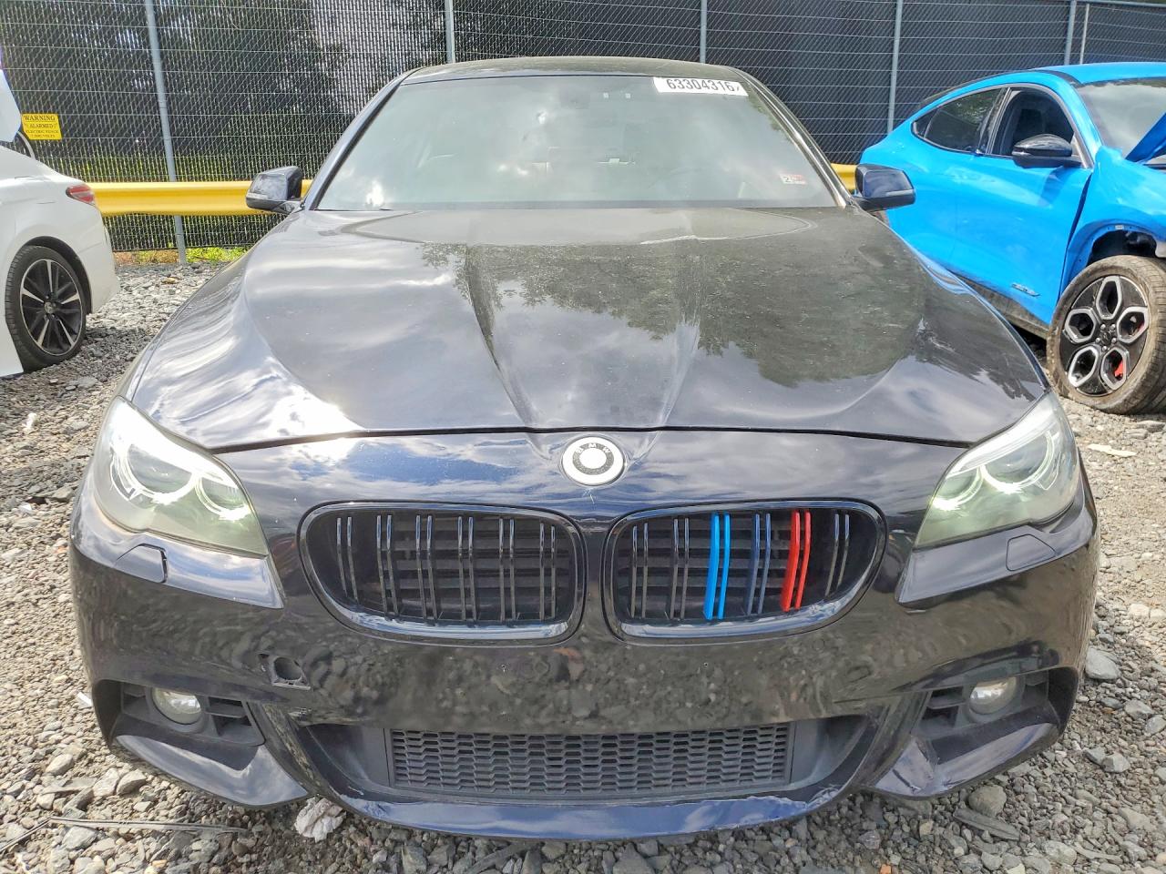 2014 Bmw 550 Xi Черный vin: WBAKP9C55ED693161