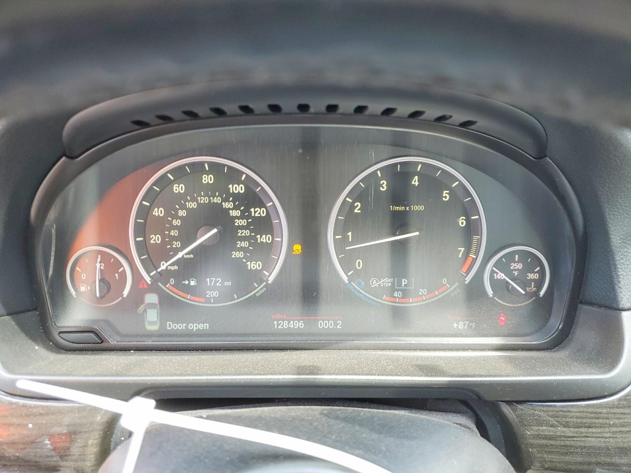 2014 Bmw 550 Xi Черный vin: WBAKP9C55ED693161