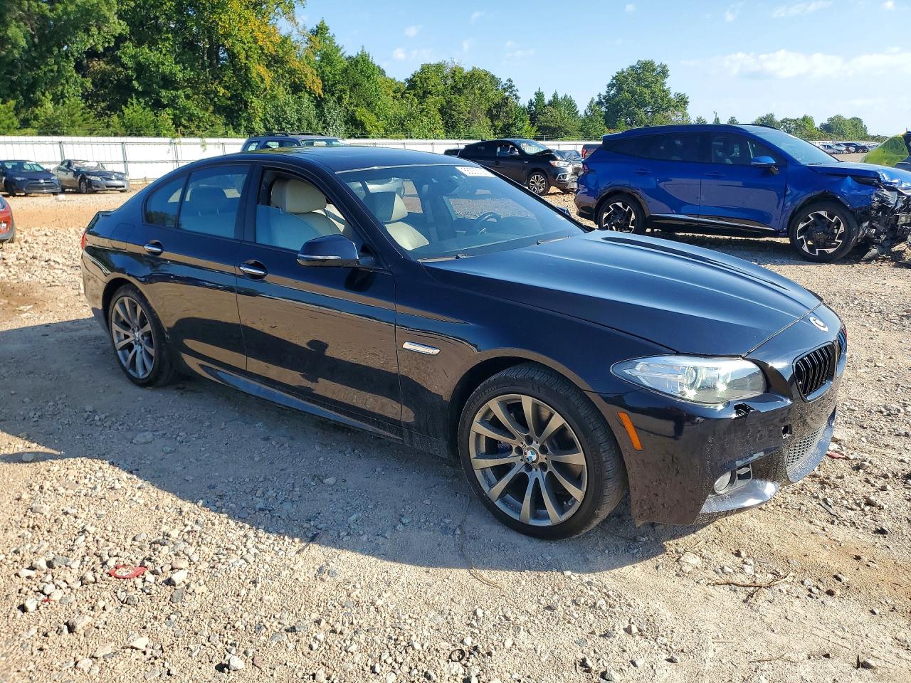 2014 Bmw 550 Xi Black vin: WBAKP9C55ED693161
