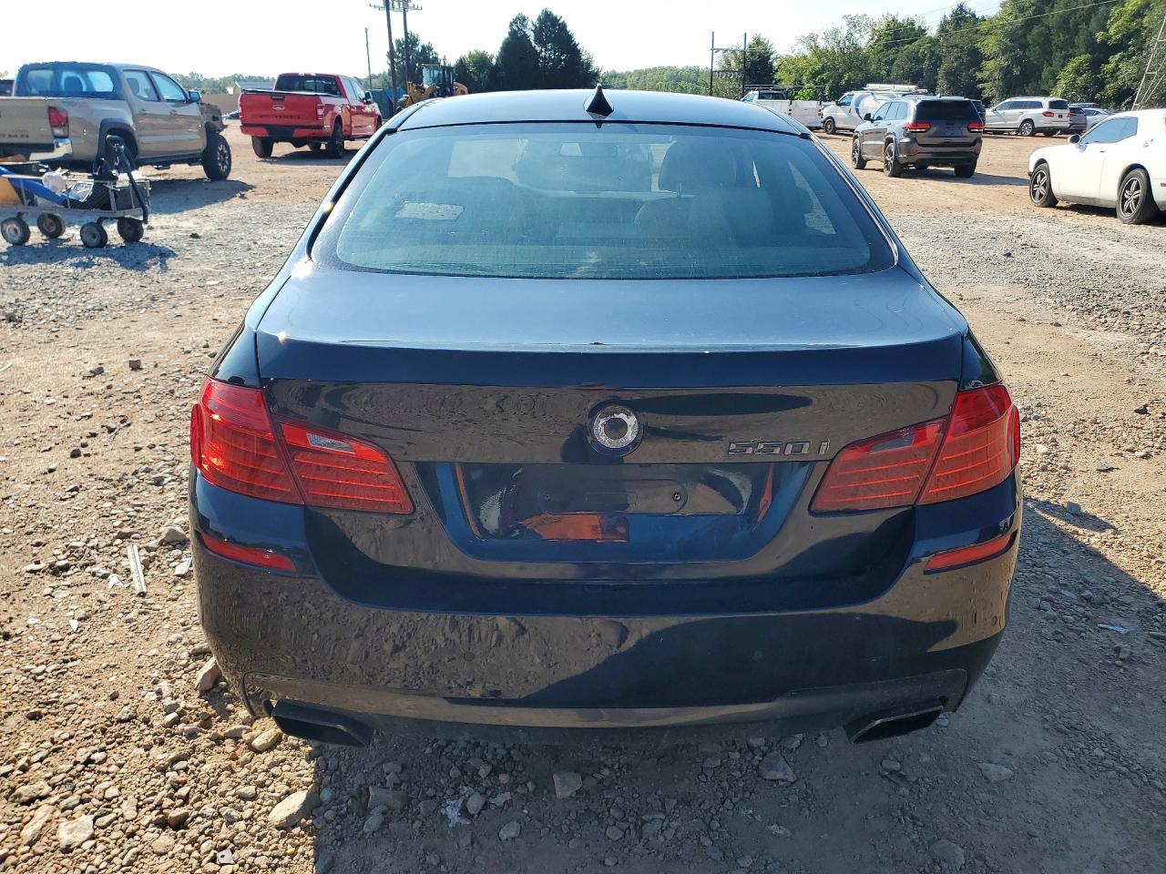 2014 Bmw 550 Xi Black vin: WBAKP9C55ED693161