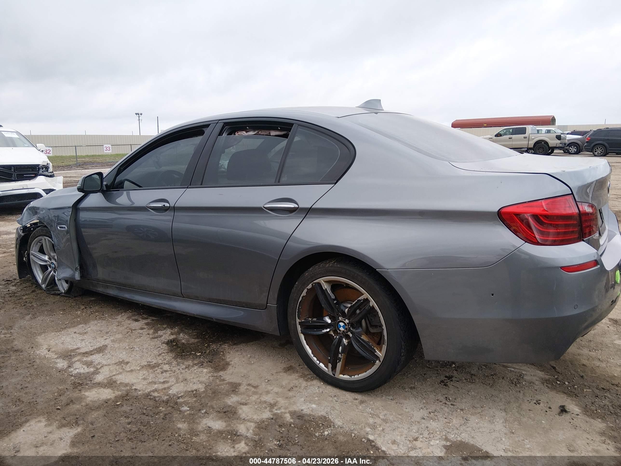 2015 Bmw 550i Xdrive Silver vin: WBAKP9C57FD979465