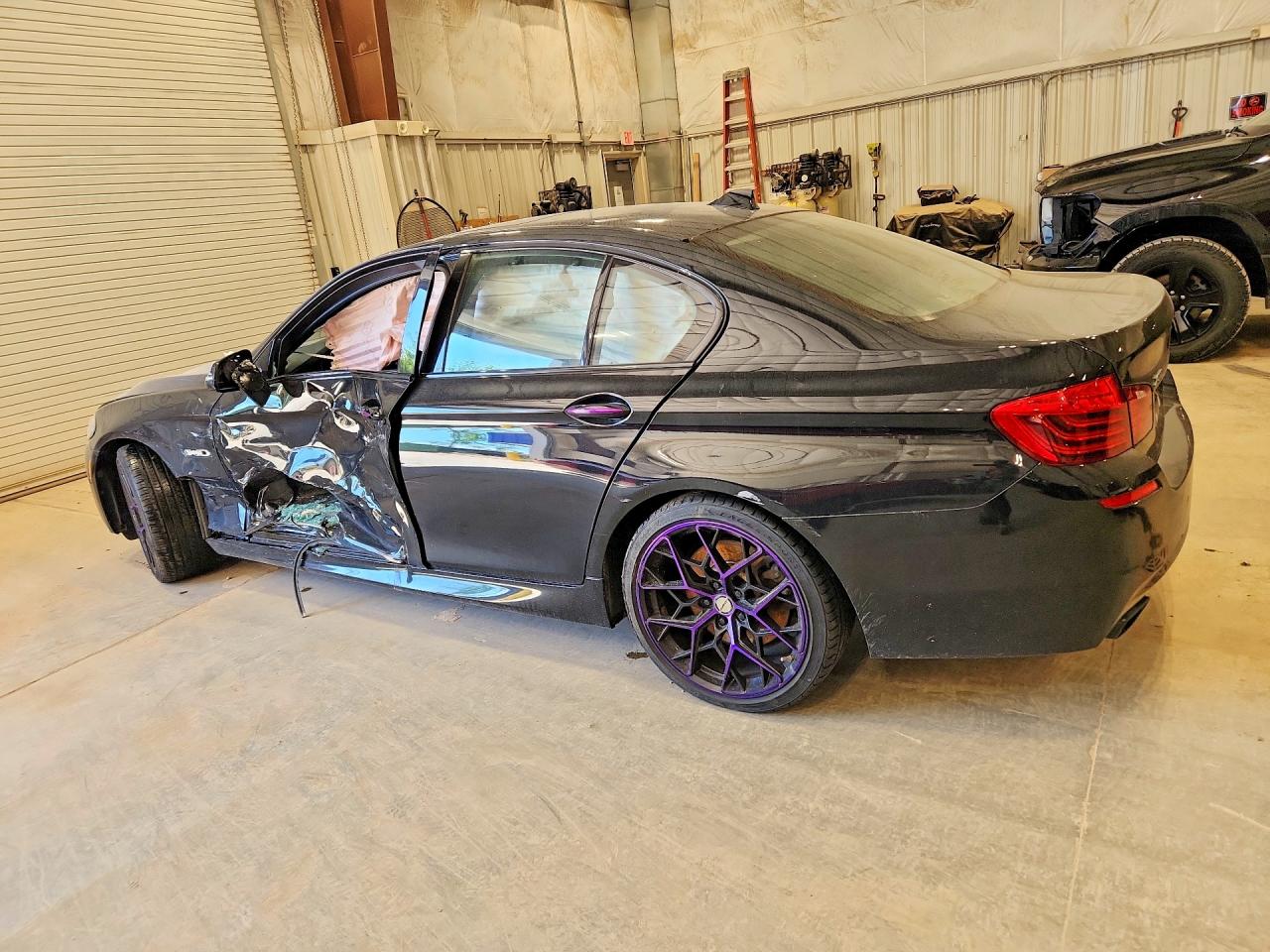 2014 Bmw 550 Xi Black vin: WBAKP9C59ED692255