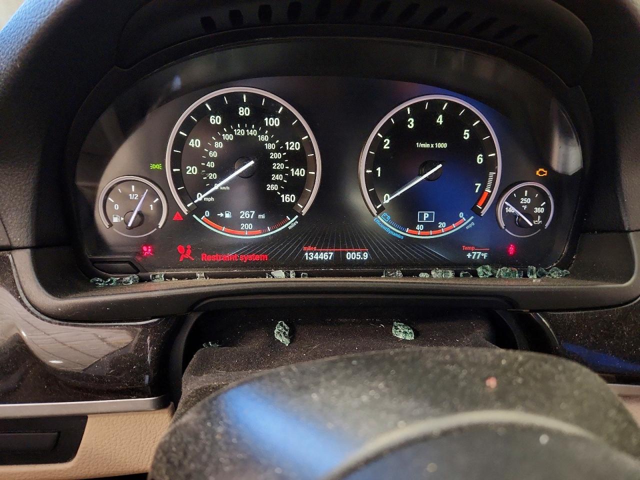 2014 Bmw 550 Xi Black vin: WBAKP9C59ED692255