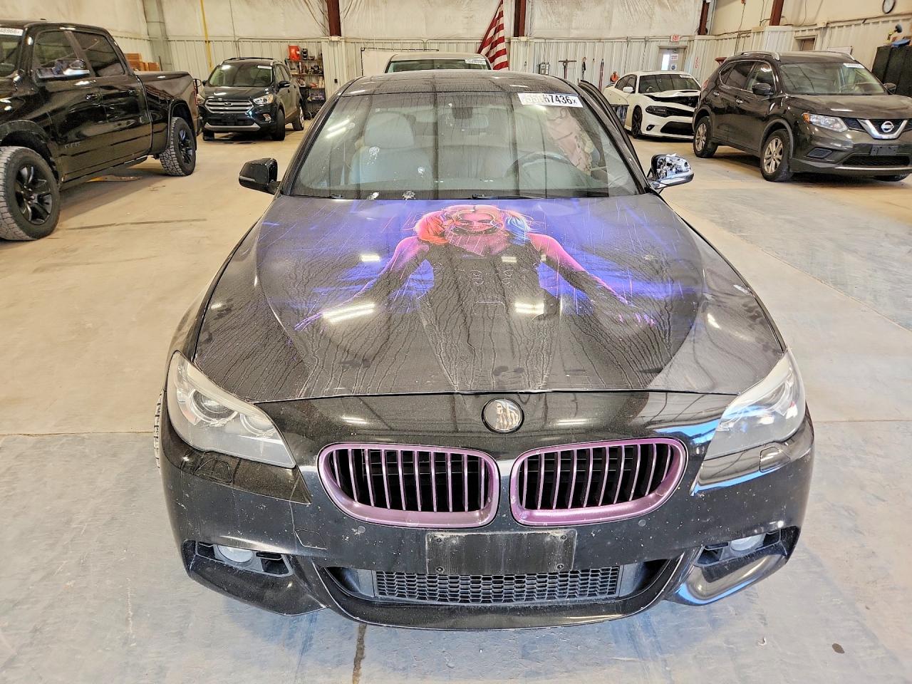 2014 Bmw 550 Xi Black vin: WBAKP9C59ED692255