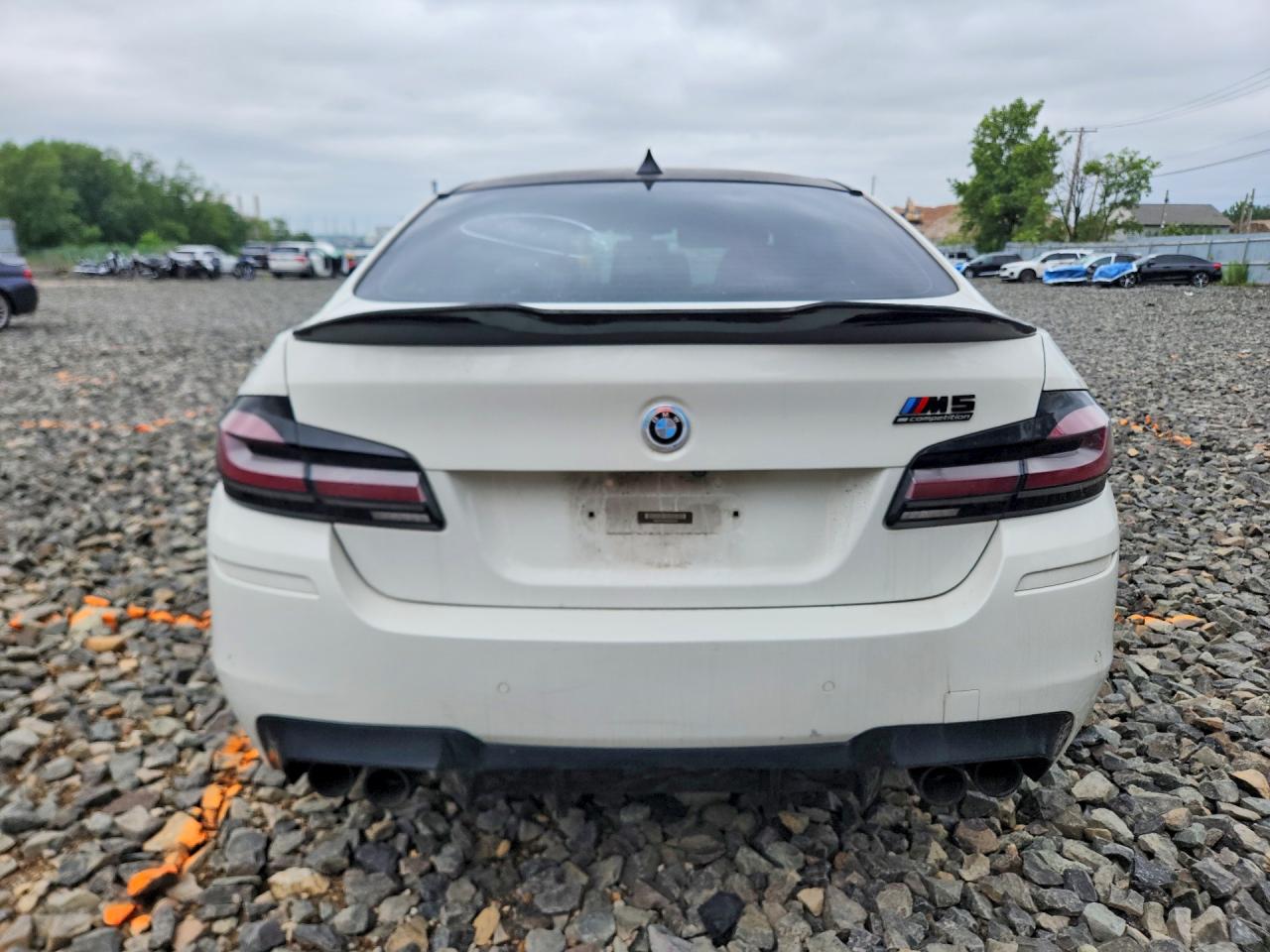 2014 Bmw 550 Xi White vin: WBAKP9C59ED693292