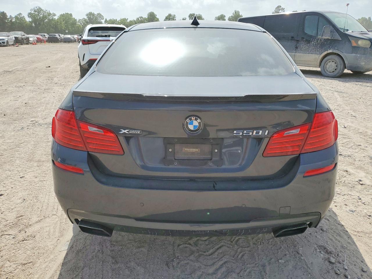 2014 Bmw 550 Xi Gray vin: WBAKP9C5XED692071
