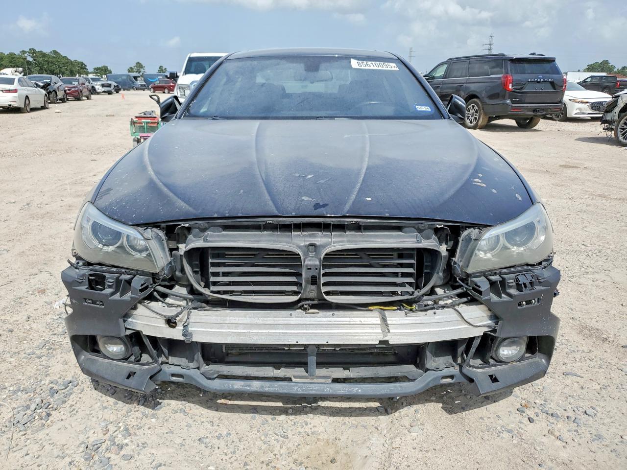 2014 Bmw 550 Xi Gray vin: WBAKP9C5XED692071