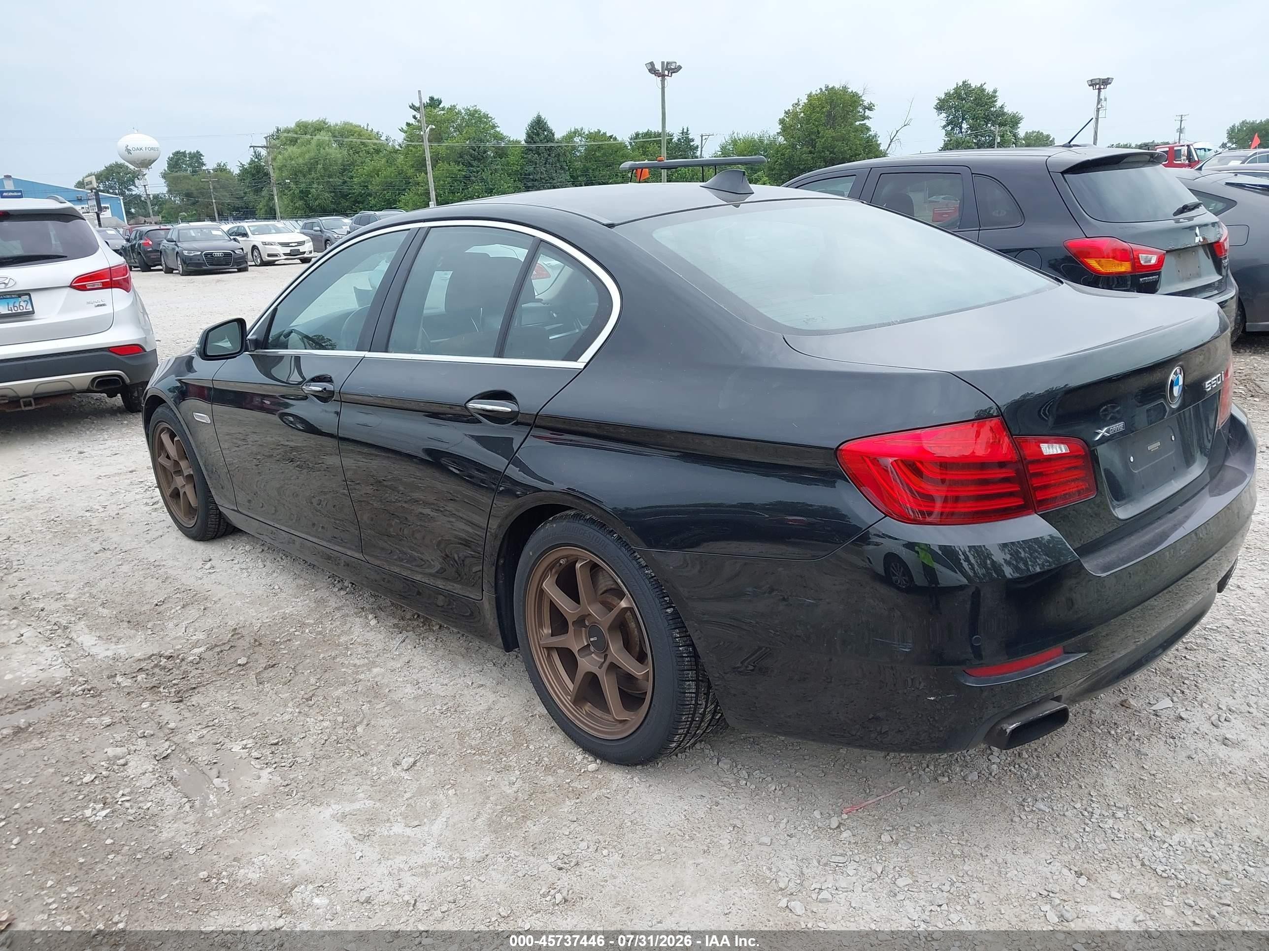 2014 Bmw 550i Xdrive Черный vin: WBAKP9C5XED693446