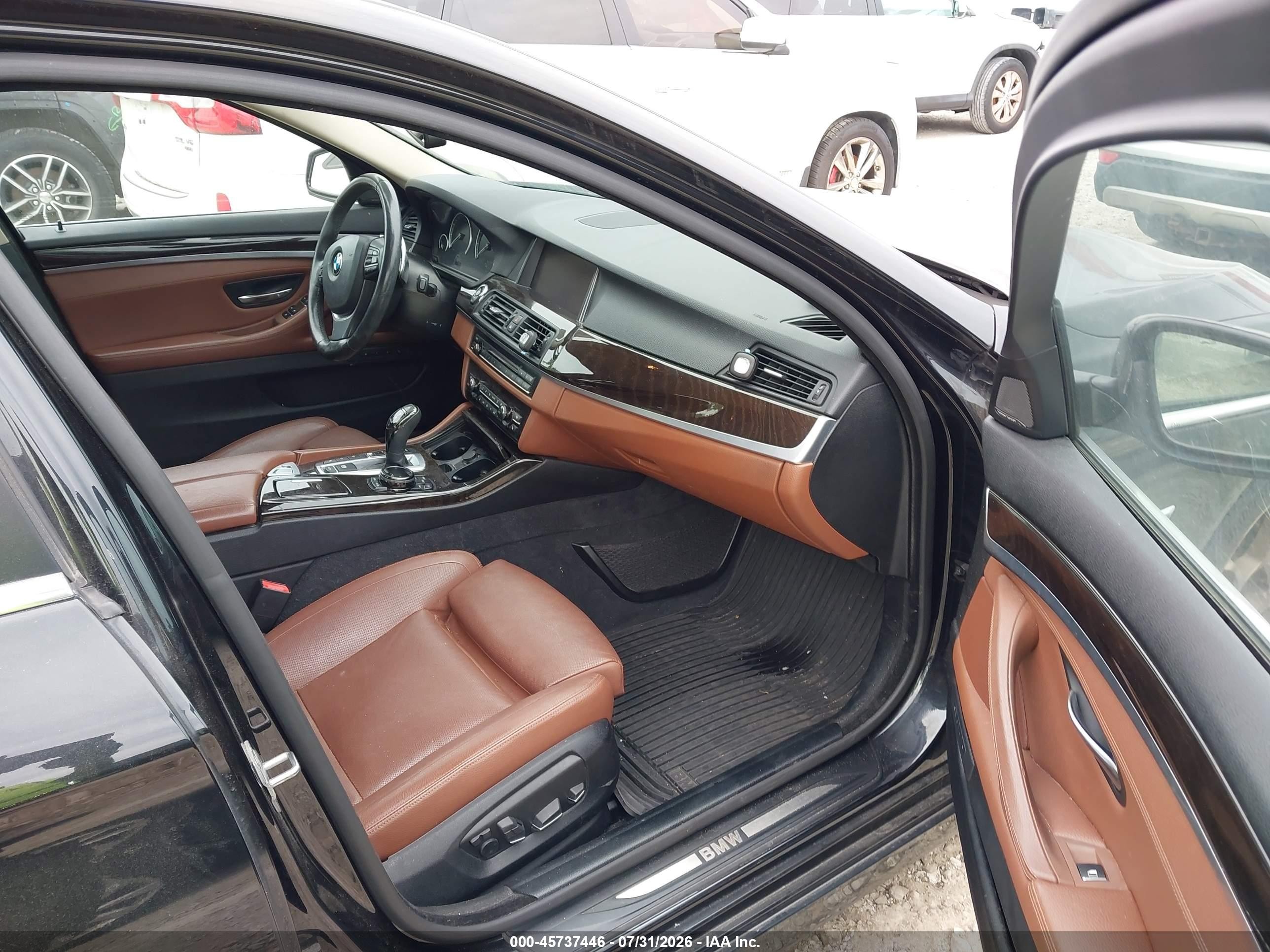 2014 Bmw 550i Xdrive Черный vin: WBAKP9C5XED693446